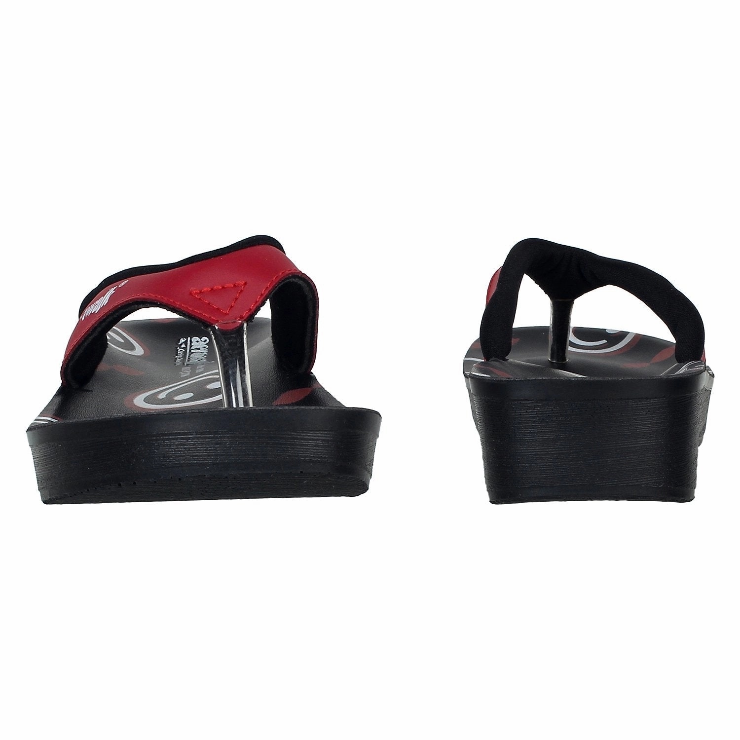 Aerowalk Women Slipper #0895 - RED Pantoffeln Kunstleder