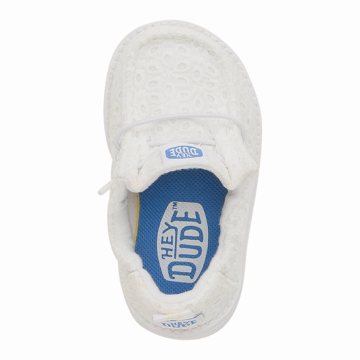 LILDUDES Slip On Prints Kinder - White Pantoffeln Kleinkind