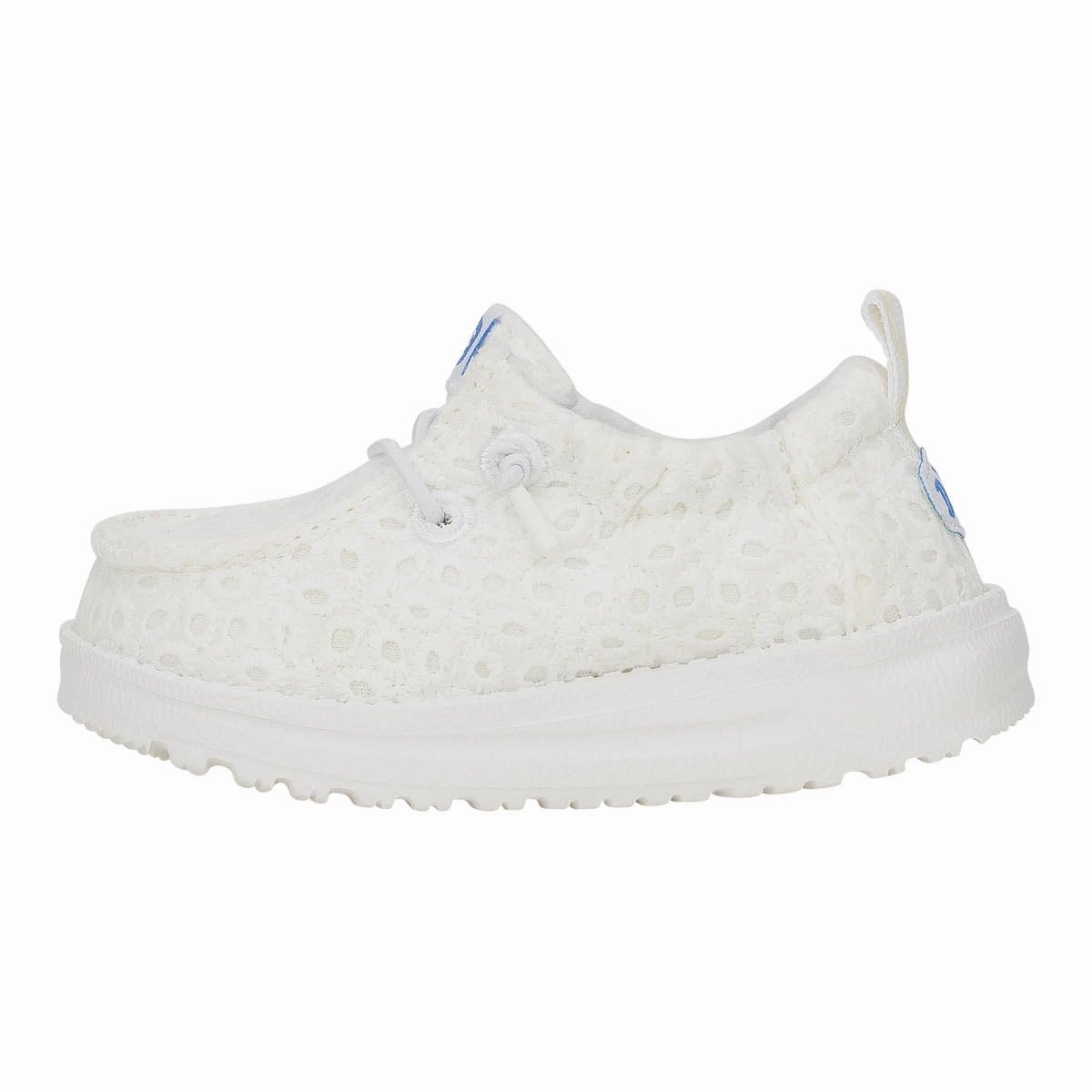 Marokkanische Pantoffeln LILDUDES Slip On Prints Kinder - White