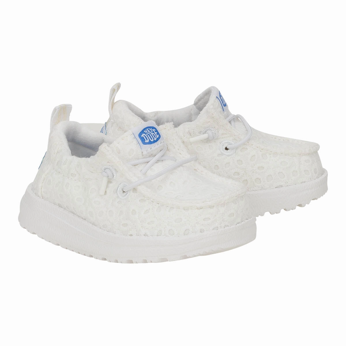 LILDUDES Slip On Prints Kinder - White Goldene Hochzeit Goldene Pantoffeln