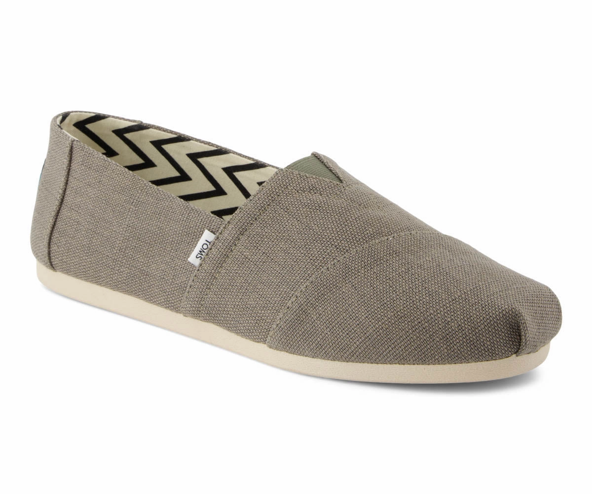 M's Alpargata Classic Heritage Canvas - Vetiver Grey Pantoffeln Häkeln Anleitung Kostenlos