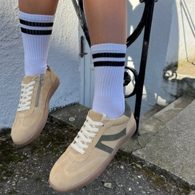 Silber MAILA SUEDE - GOLD SUEDE (BEIGE)