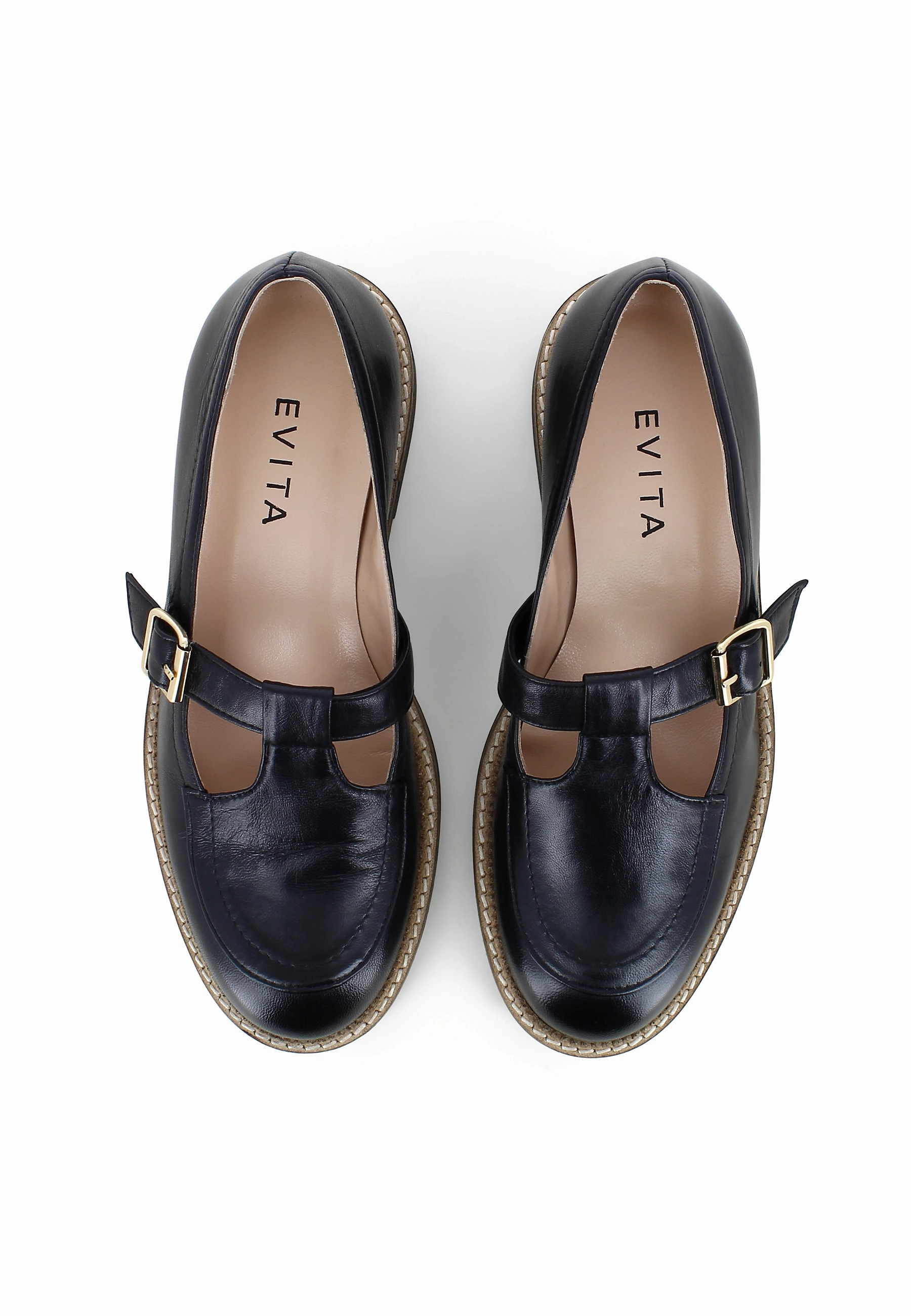 MARA Damen Slipper  -  Glanzleder Schwarz Pantoffeln Kleinkind