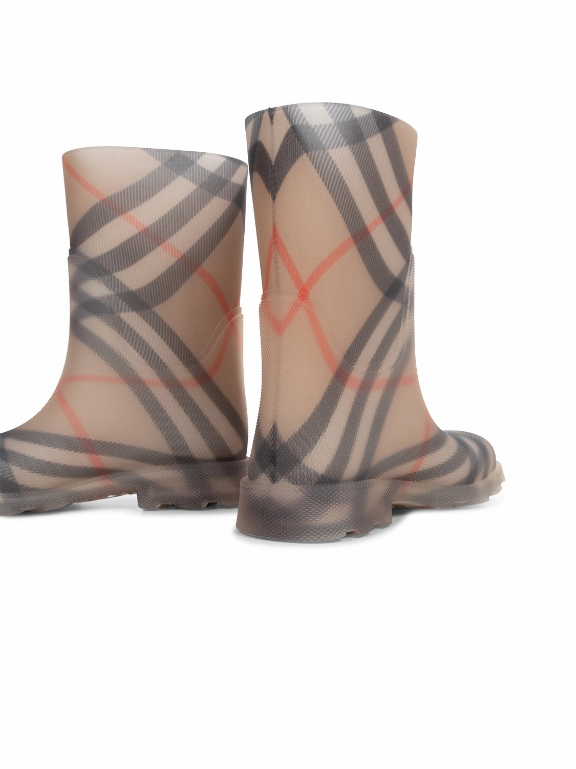 Marsh Check Gummistiefel - Pale Sand Stiefel Von Sommerkind