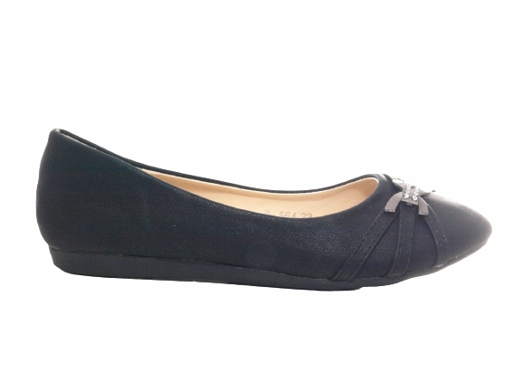 Mdchen Slipper Halbschuhe Ballerina Loafer Mokassins Slip On Flats Freizeit Black # 564 Lederschuhe Dehnen Aparat