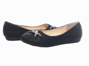 Mdchen Slipper Halbschuhe Ballerina Loafer Mokassins Slip On Flats Freizeit Black # 564 Seife Für Lederschuhe