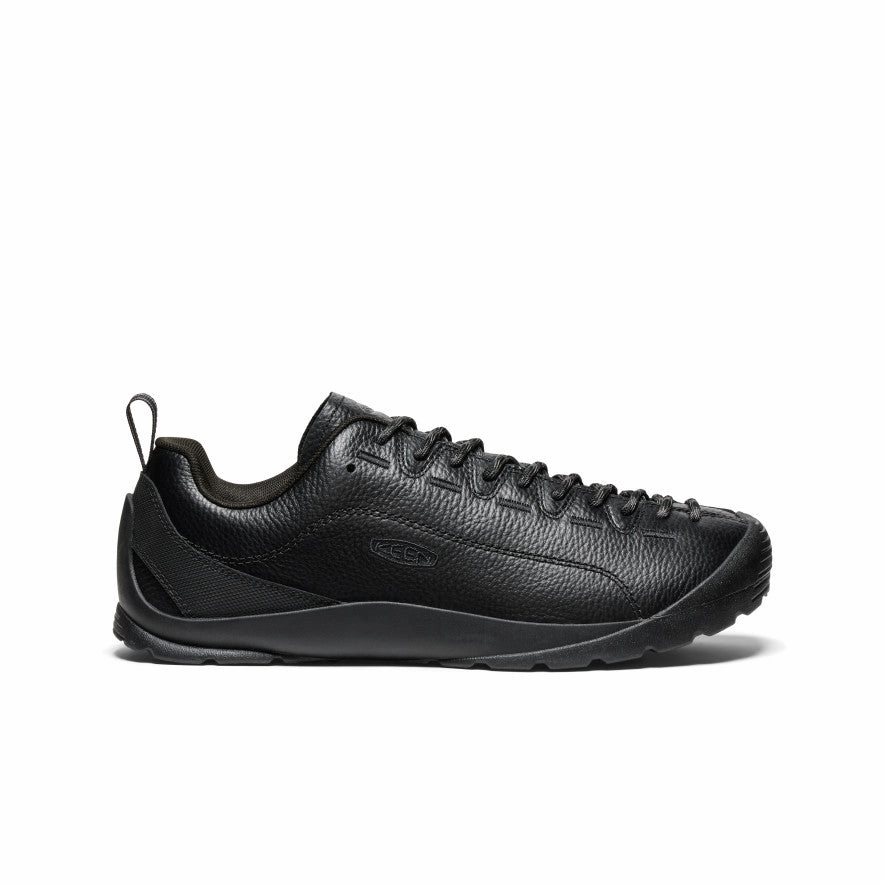 Men's Jasper Sneaker  |  Black Smooth Leather Sneaker Modelo 89