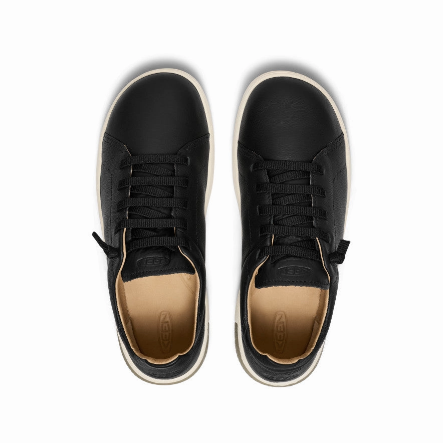 Sneaker Velours Men's KNX Leather Sneaker  |  Black/Star White
