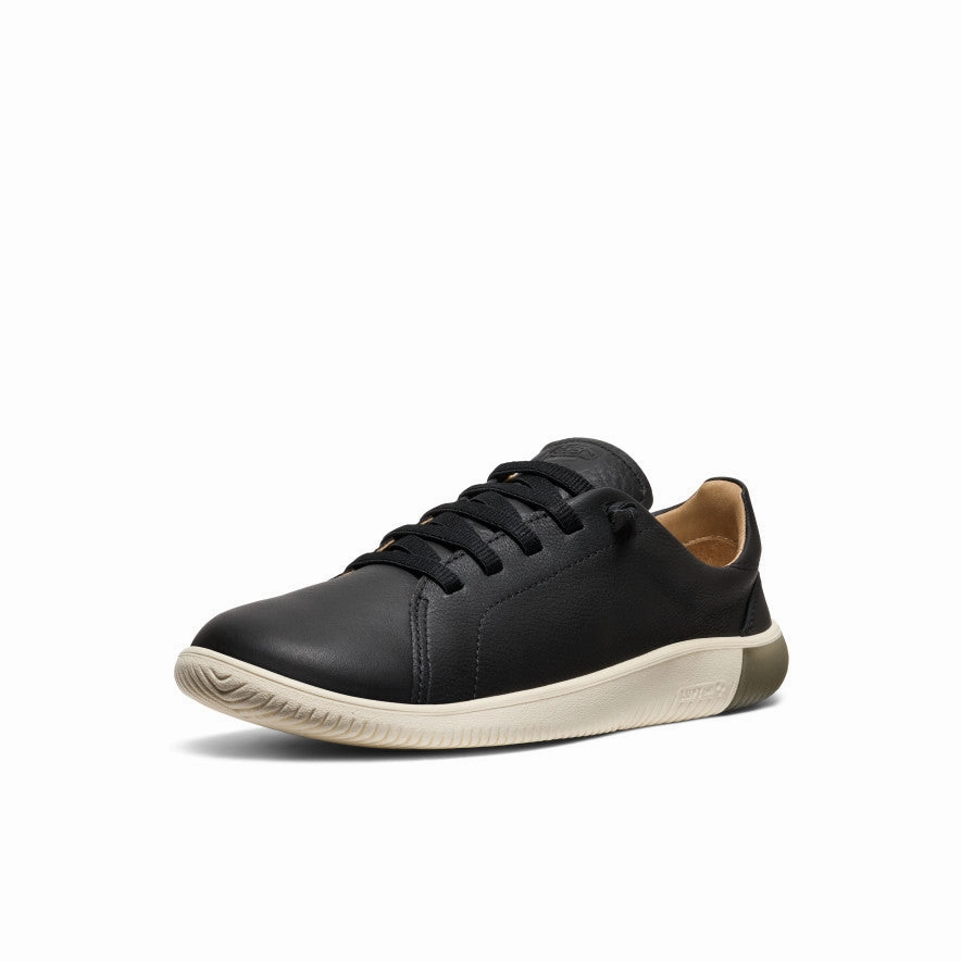 Men's KNX Leather Sneaker  |  Black/Star White Sneaker Palermo