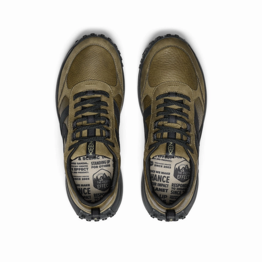 Sl 72 Rs Sneaker Men's KS86 Leather Sneaker  |  Dark Olive/Black