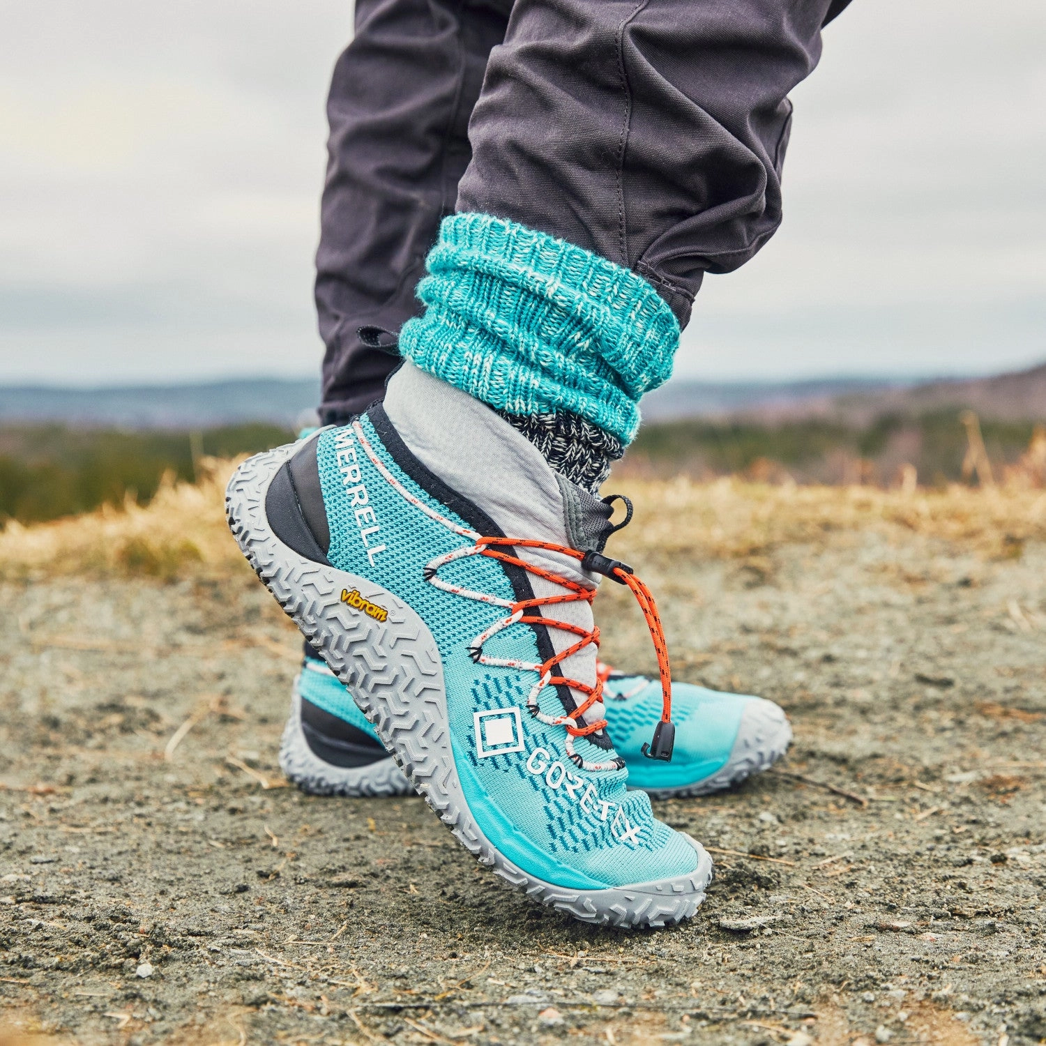 Merrell Trail Glove 7 GTX Damen - atoll/highrise Jack Wolfskin Wanderschuhe Kinder