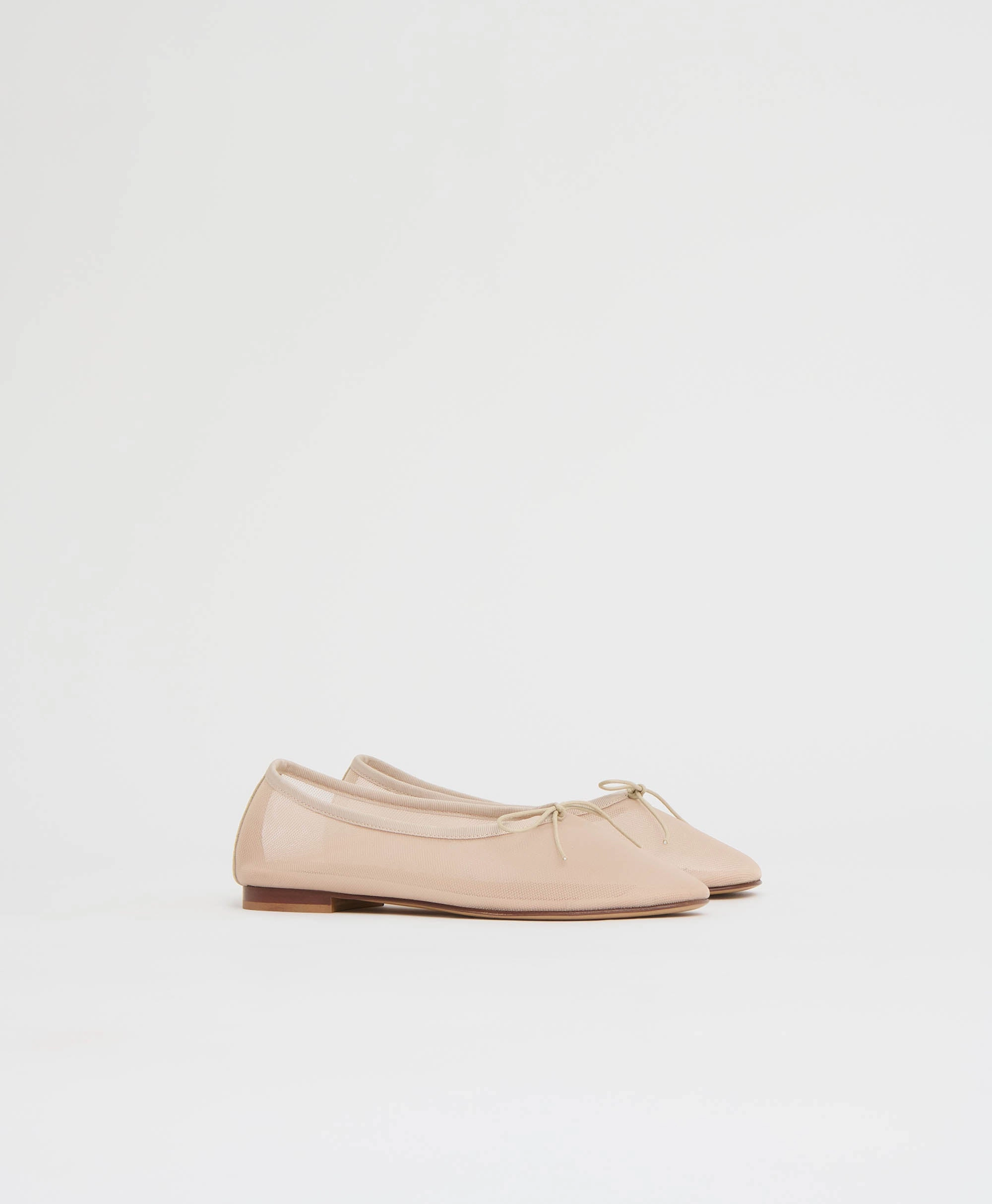 Mesh Dream Ballerina - Beige Adelheid Pantoffeln Glückspilz