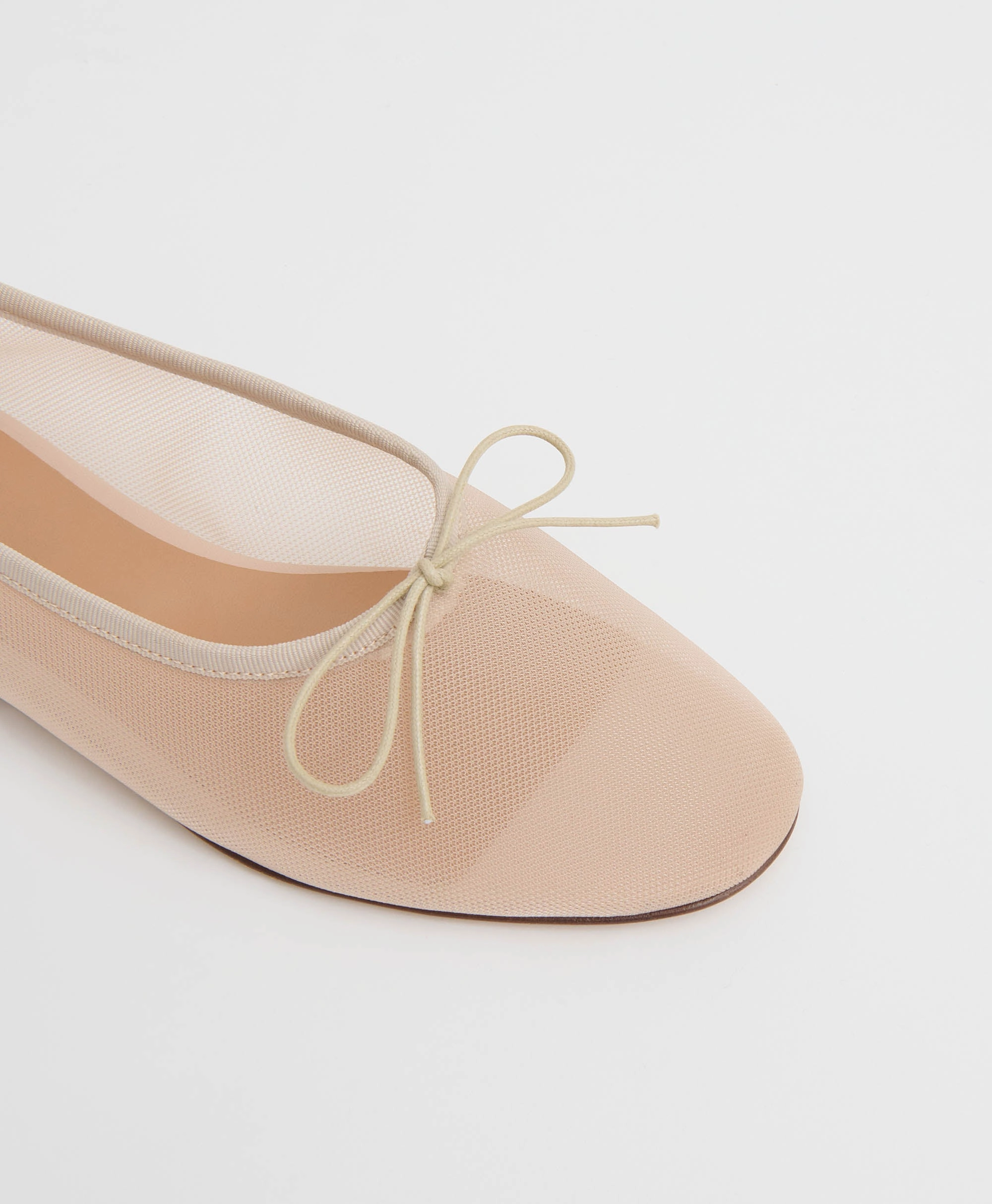 Winter Pantoffeln Mit Noppen Mesh Dream Ballerina - Beige