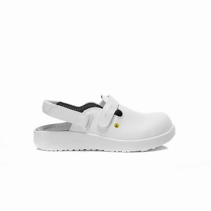 Michel white ESD SB-Sicherheitsclog ELTEN Sicherheitsschuhe S3 Leicht Atmungsaktiv