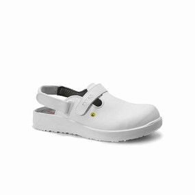 U-power Sicherheitsschuhe Erfahrungen Michel white ESD SB-Sicherheitsclog ELTEN