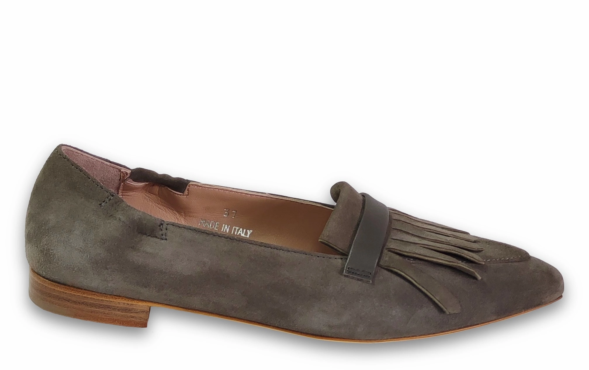 Rockport Tassel Loafers Ballerina Alice Suede Lavagna