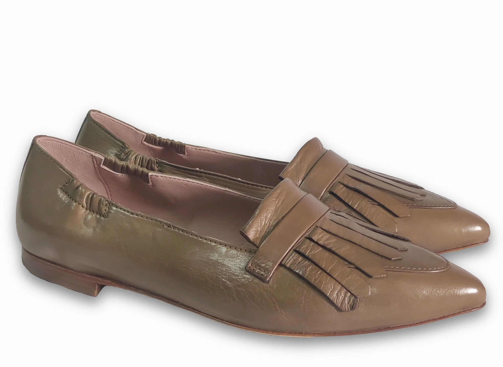 Ballerina Alice Taupe Beige Loafers Outfit