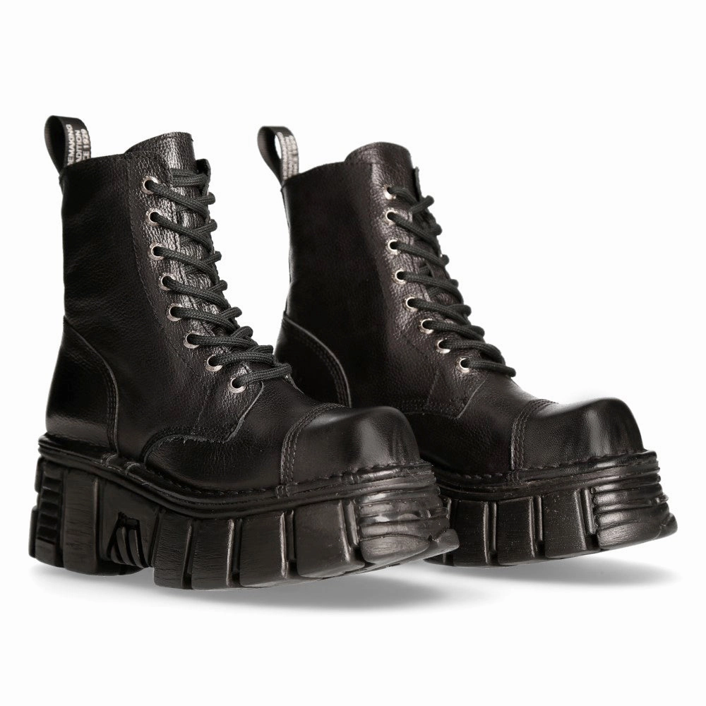 Gerd Stiefel New Rock Boots Stiefel Echtleder 8 Loch mit Plateu Absatz (weiches, feinnarbiges Leder)