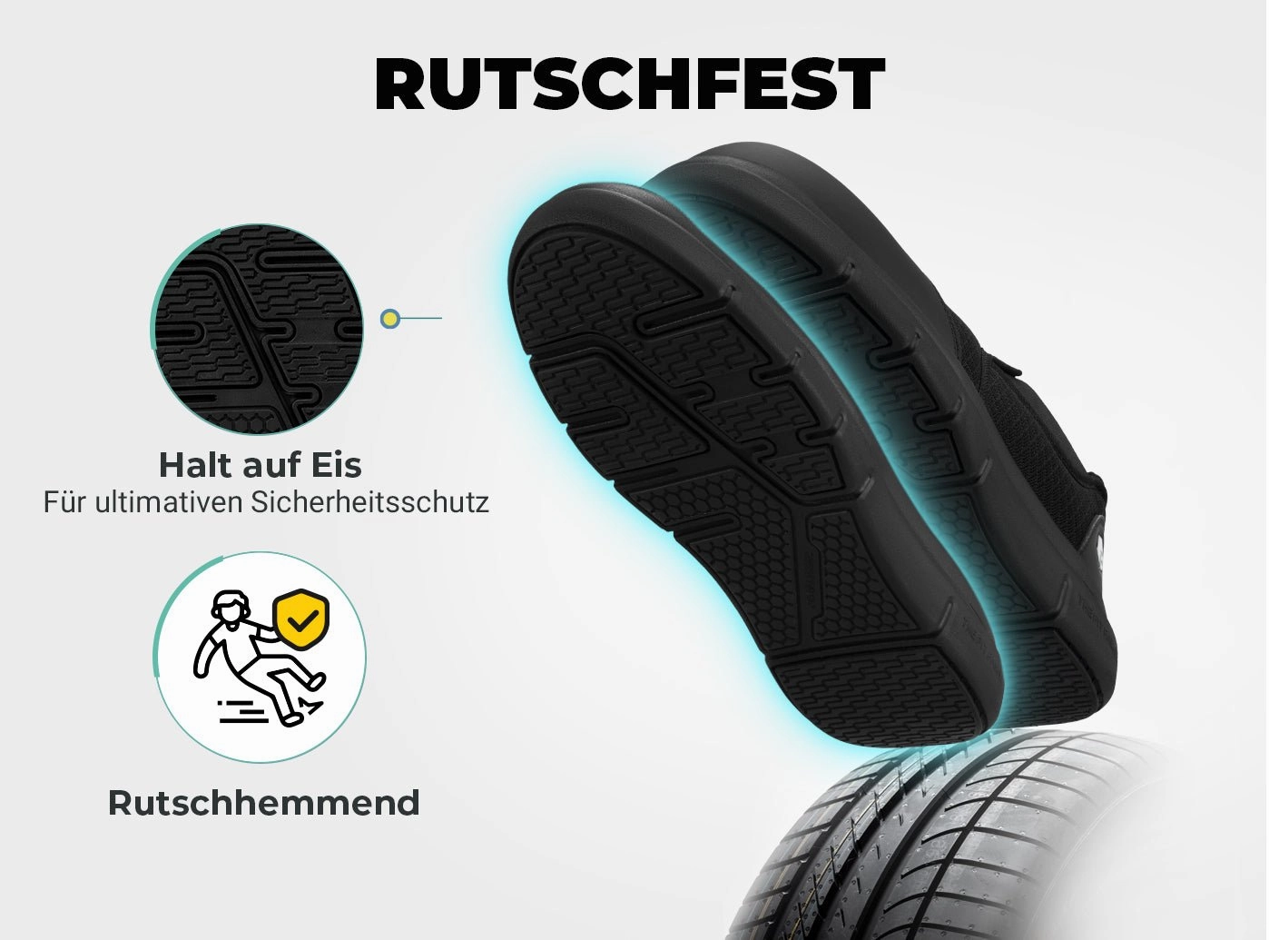 Herren Composite Toe Slip-On V1