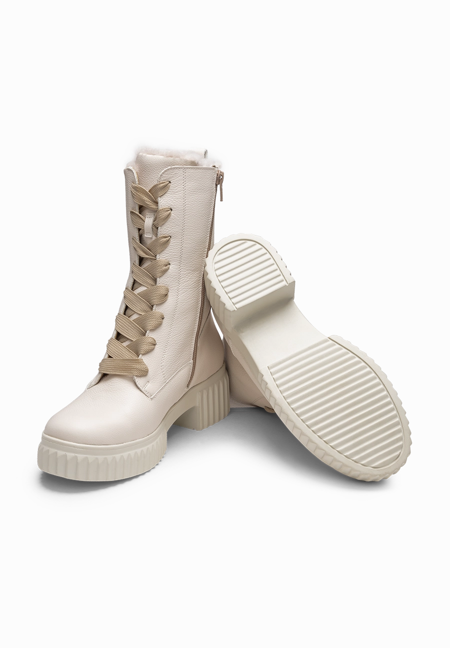 unwiderstehliche Stiefelette Nappaleder Waldläufer Stiefeletten