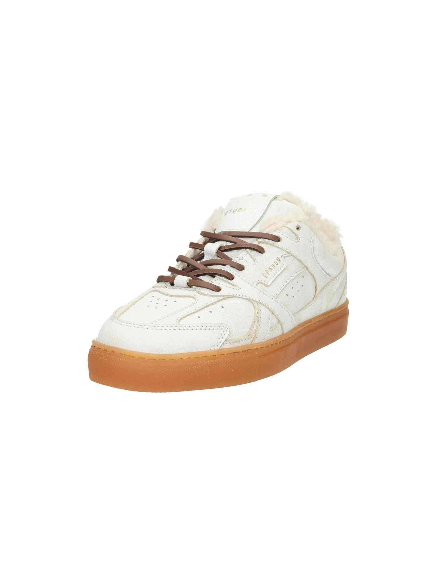CPH63 vintage leather teddy cream Gumsole Sneaker