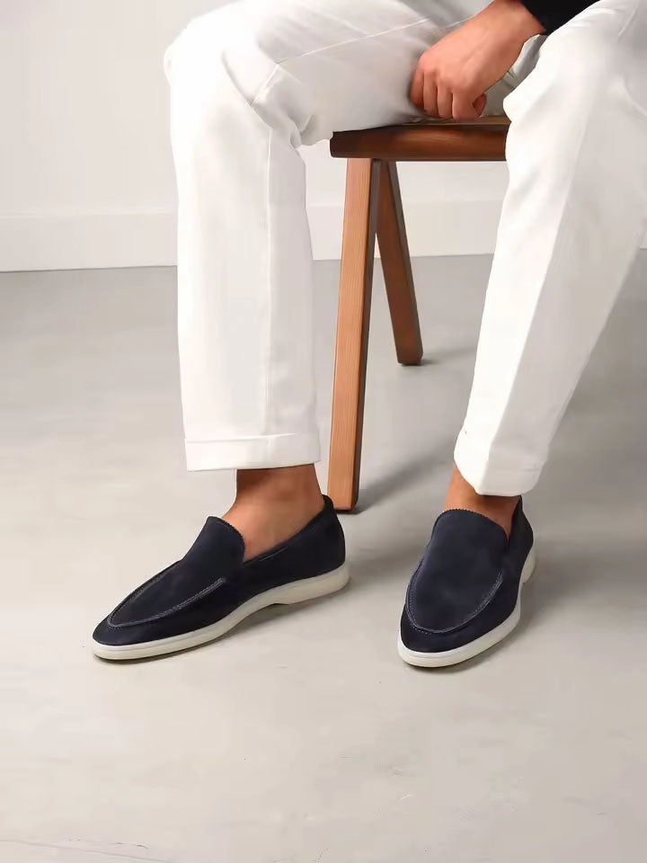 Yacht Loafers Navy Dan Loafers