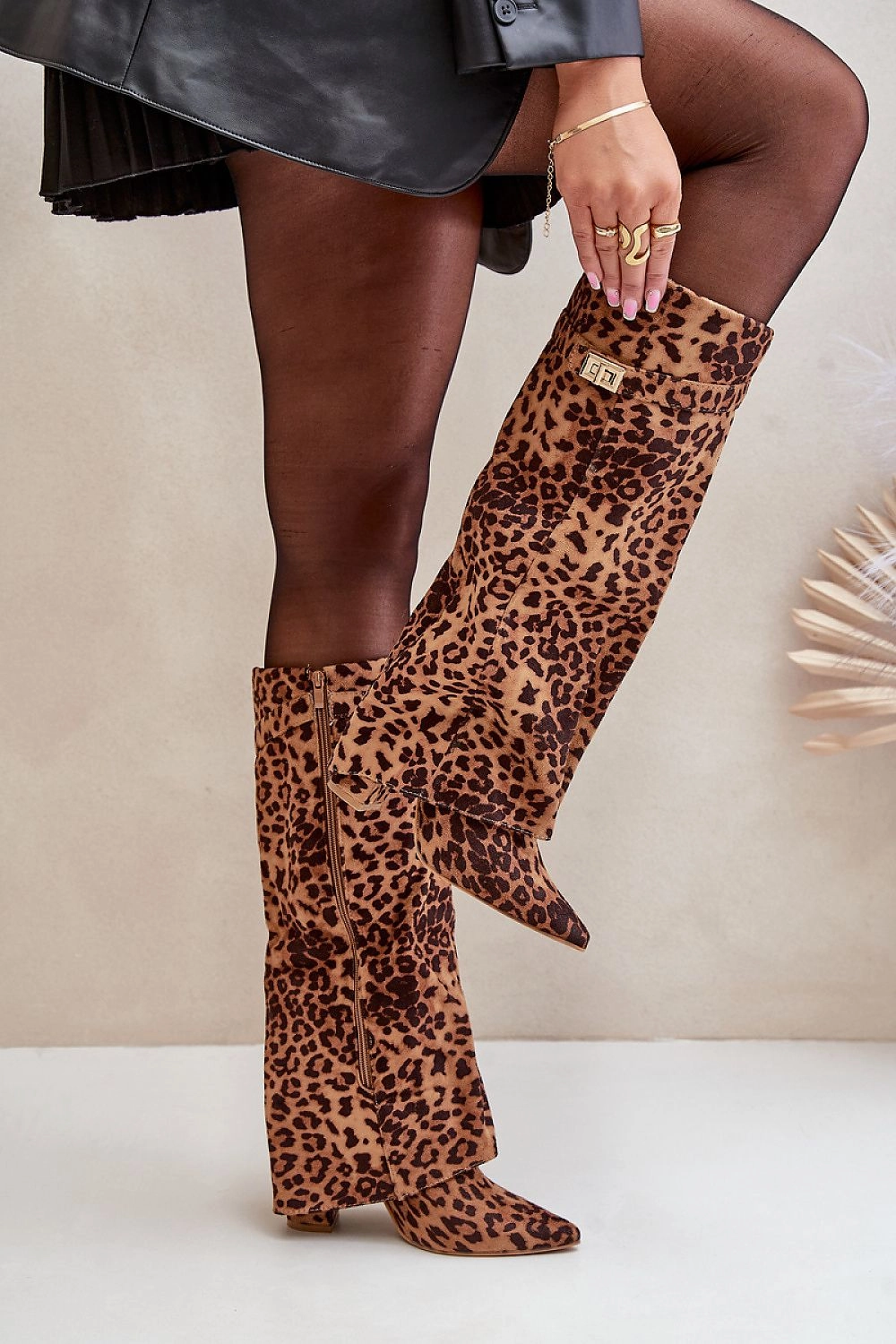 Chelsea Boots Blau Wildleder Heel boots model 203516 Step in style