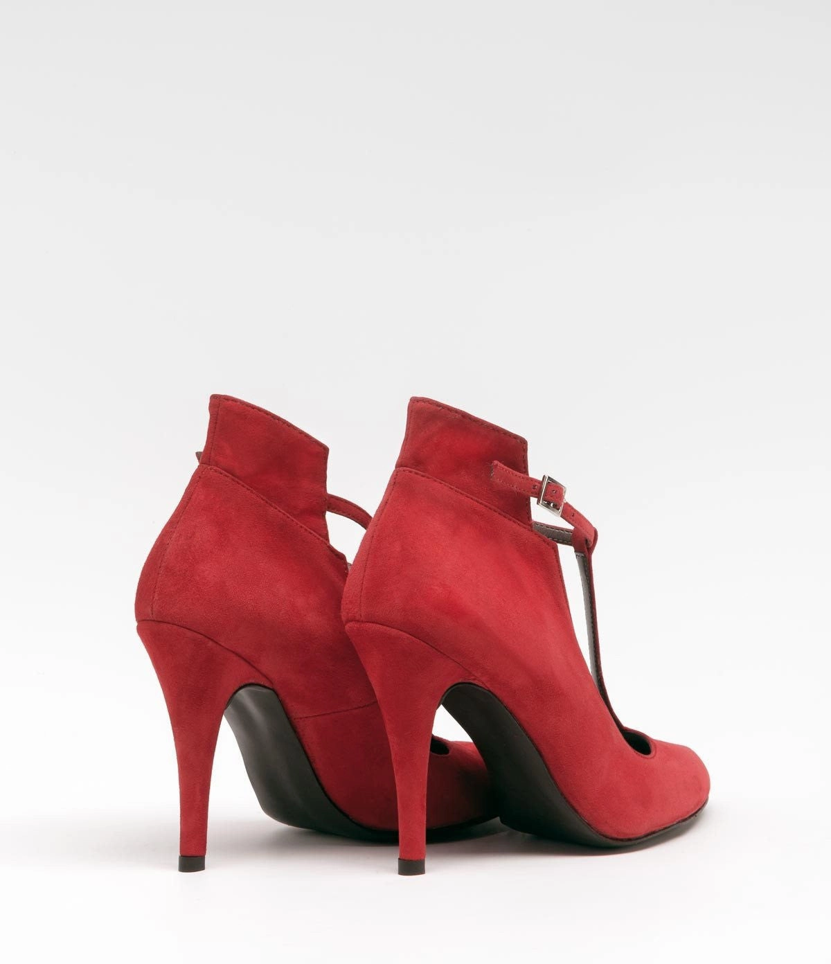High Heels Feelings De T-bar Highheel Tiziana rot