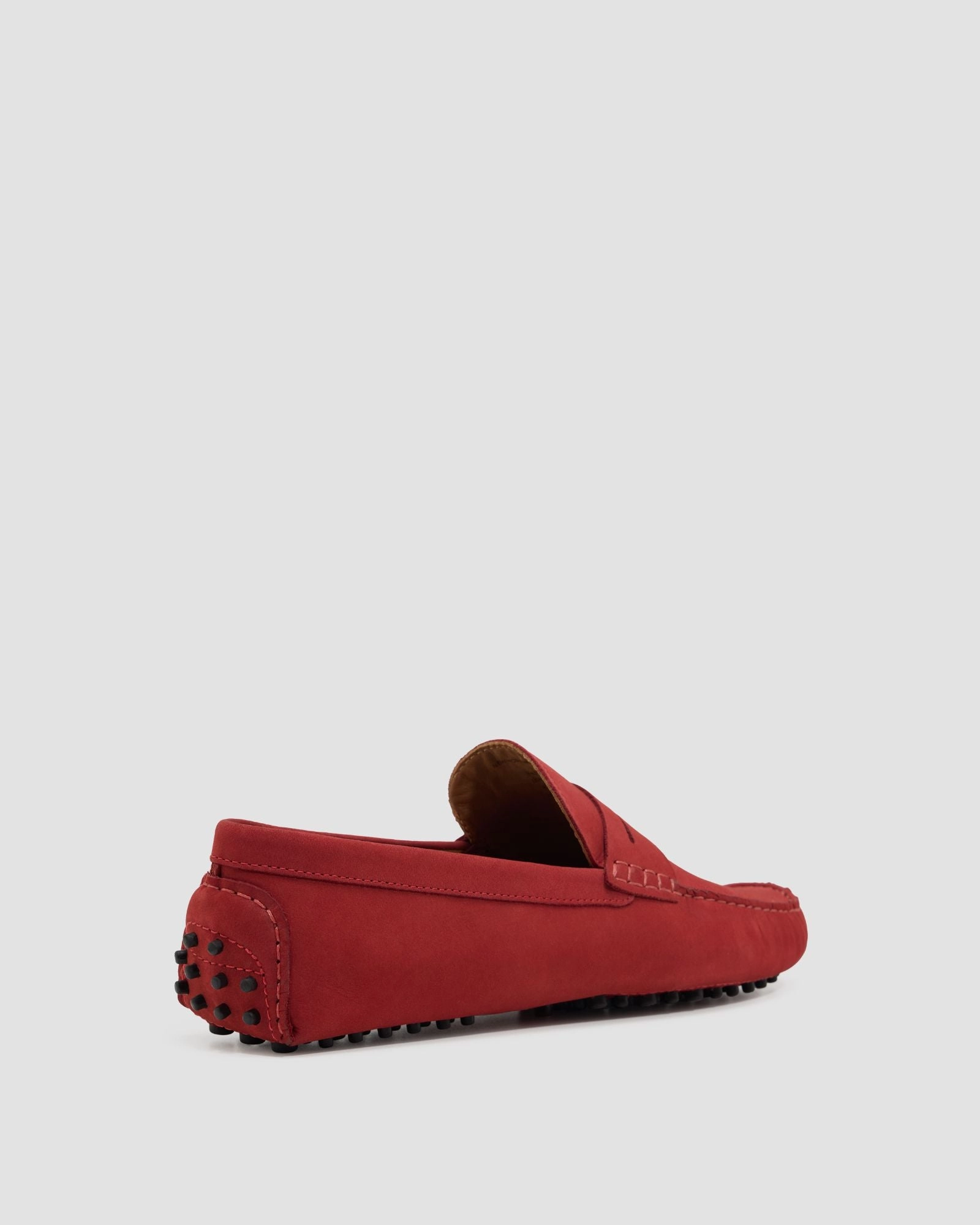 New Holland Driving Shoe White Toe Loafers