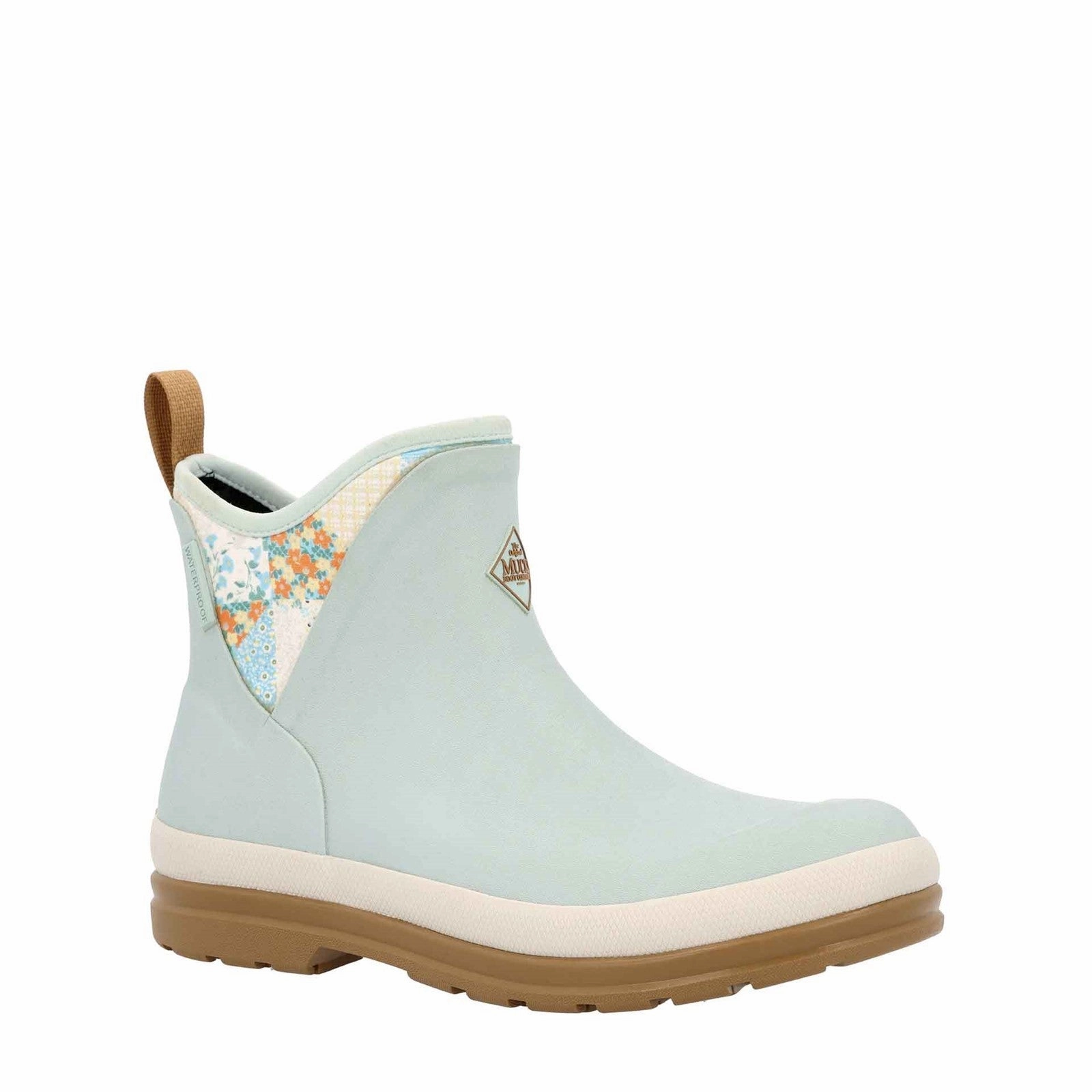 Extrem Plateau Stiefel Damen Muck Originals Ankleboots mit Anziehlasche | Blue