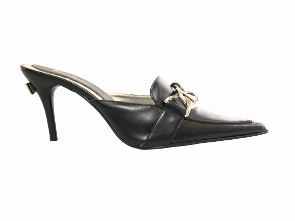 Damen High Heel Plateau Pumps Abendschuhe Stilettos Black # 17089 Metal Spike High Heels