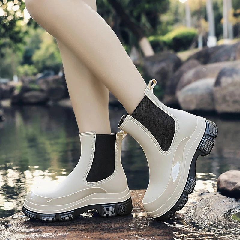 Molly | Wasserdichte kurze Chelsea-Stiefel Dachauer Tracht Stiefel
