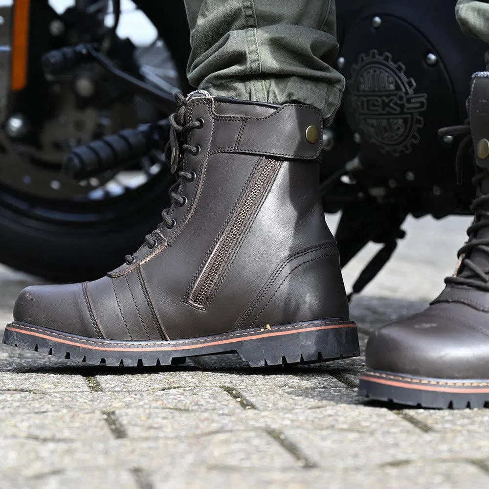 Motorradstiefel Browning Herren Boots Stiefel Mit Schaffell