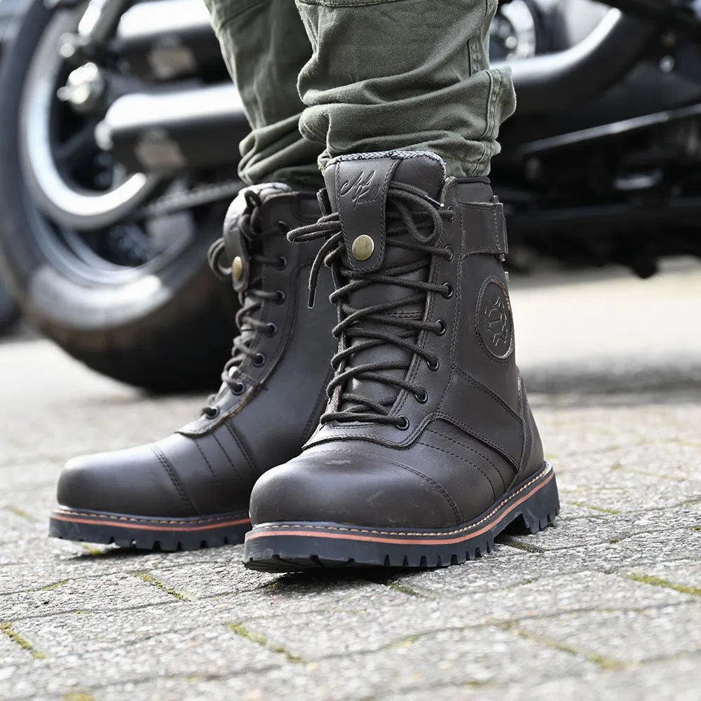 Takko Stiefel Motorradstiefel Browning Herren Boots