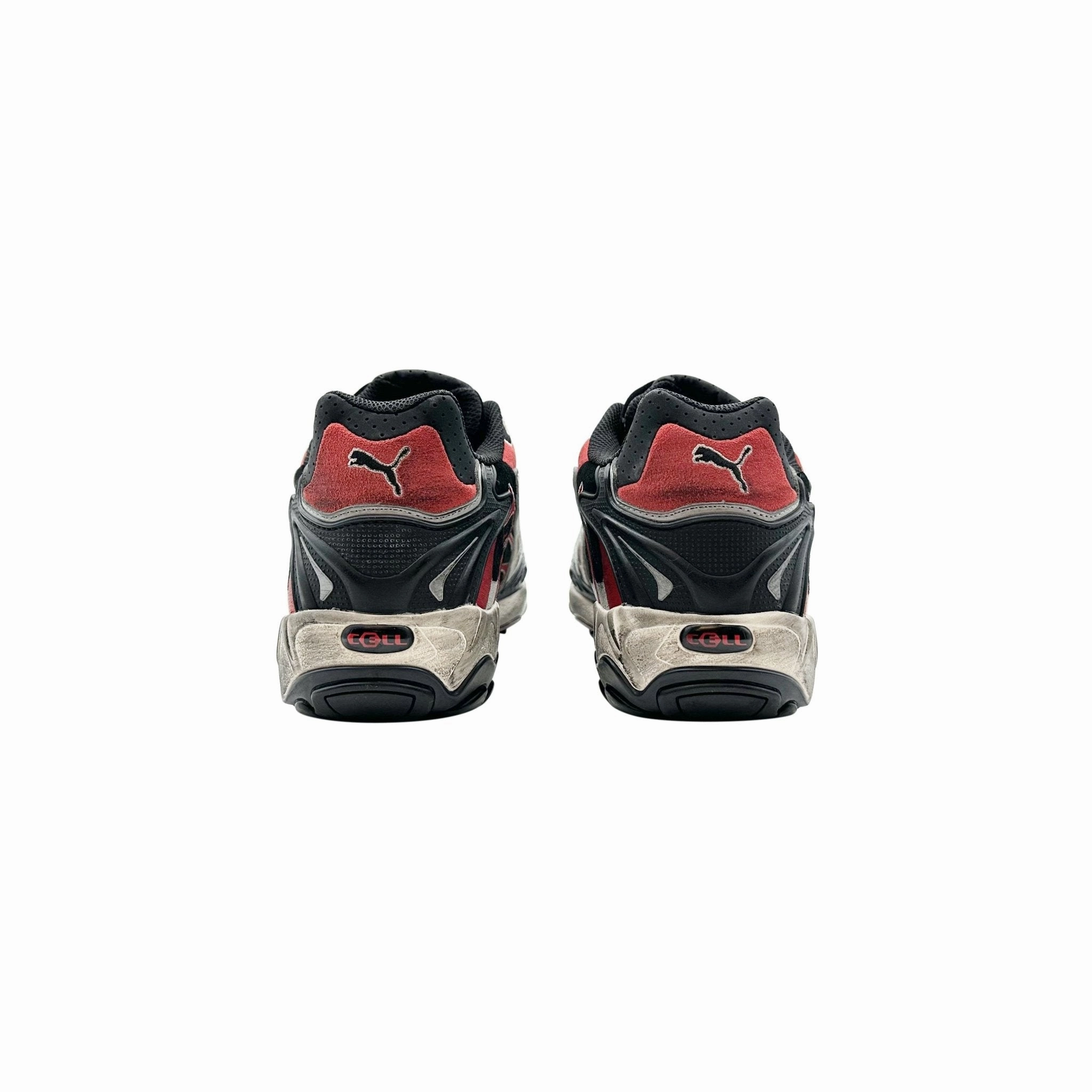 Puma x A$AP Rocky Inhale Distressed Pop Red Boss Sneaker Titanium