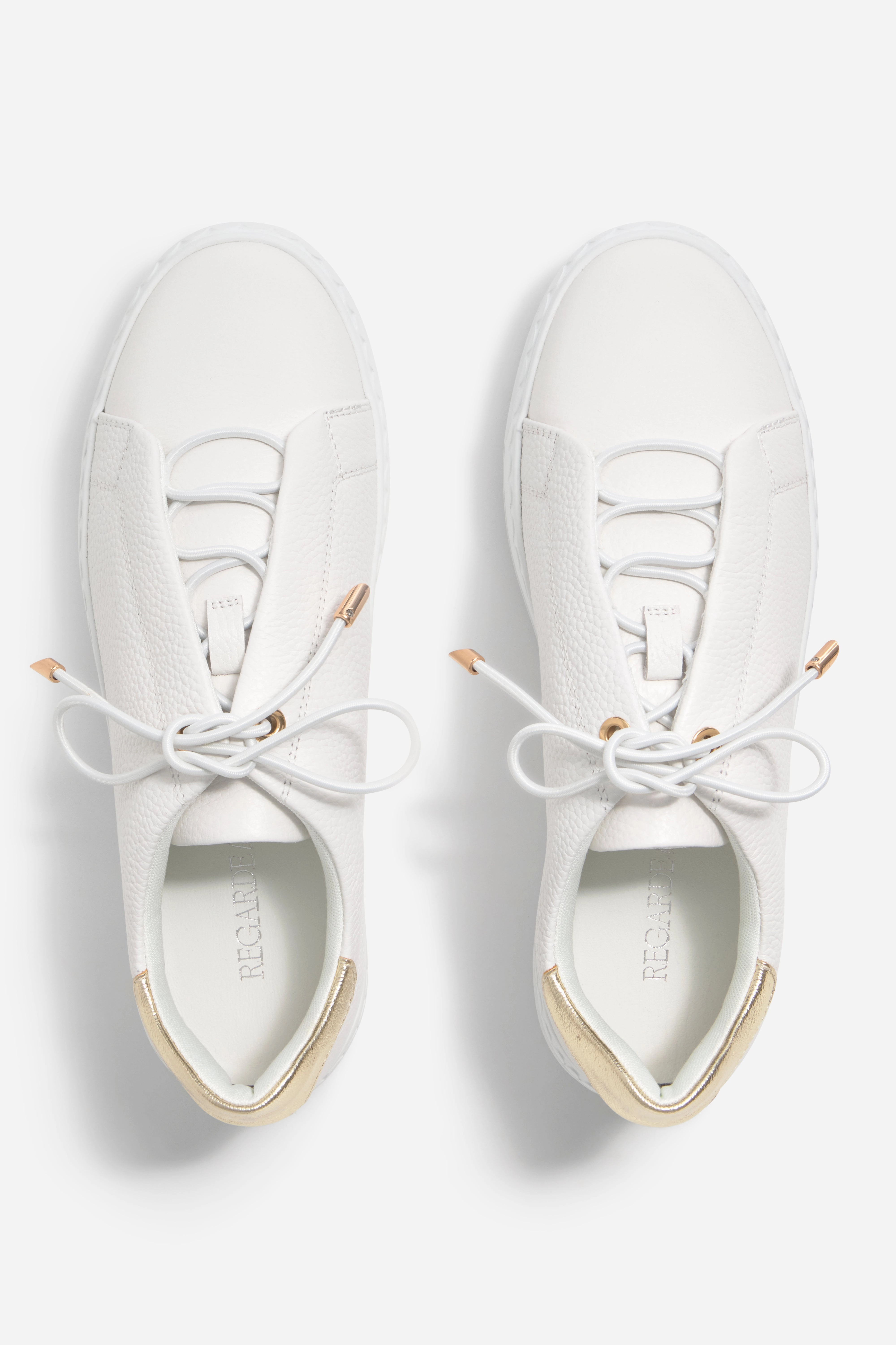 NATHALY-01 White Platino Sneaker Low Lacoste