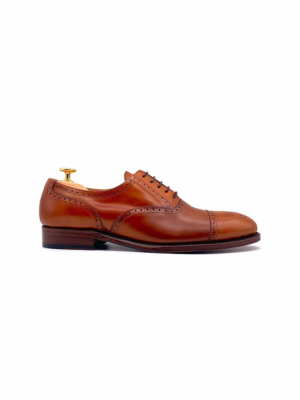 Schuhmacher Lederschuhe Herrenschuh Wien Goodyear Welted - Kalbsleder Cognac ( Limited Edition )