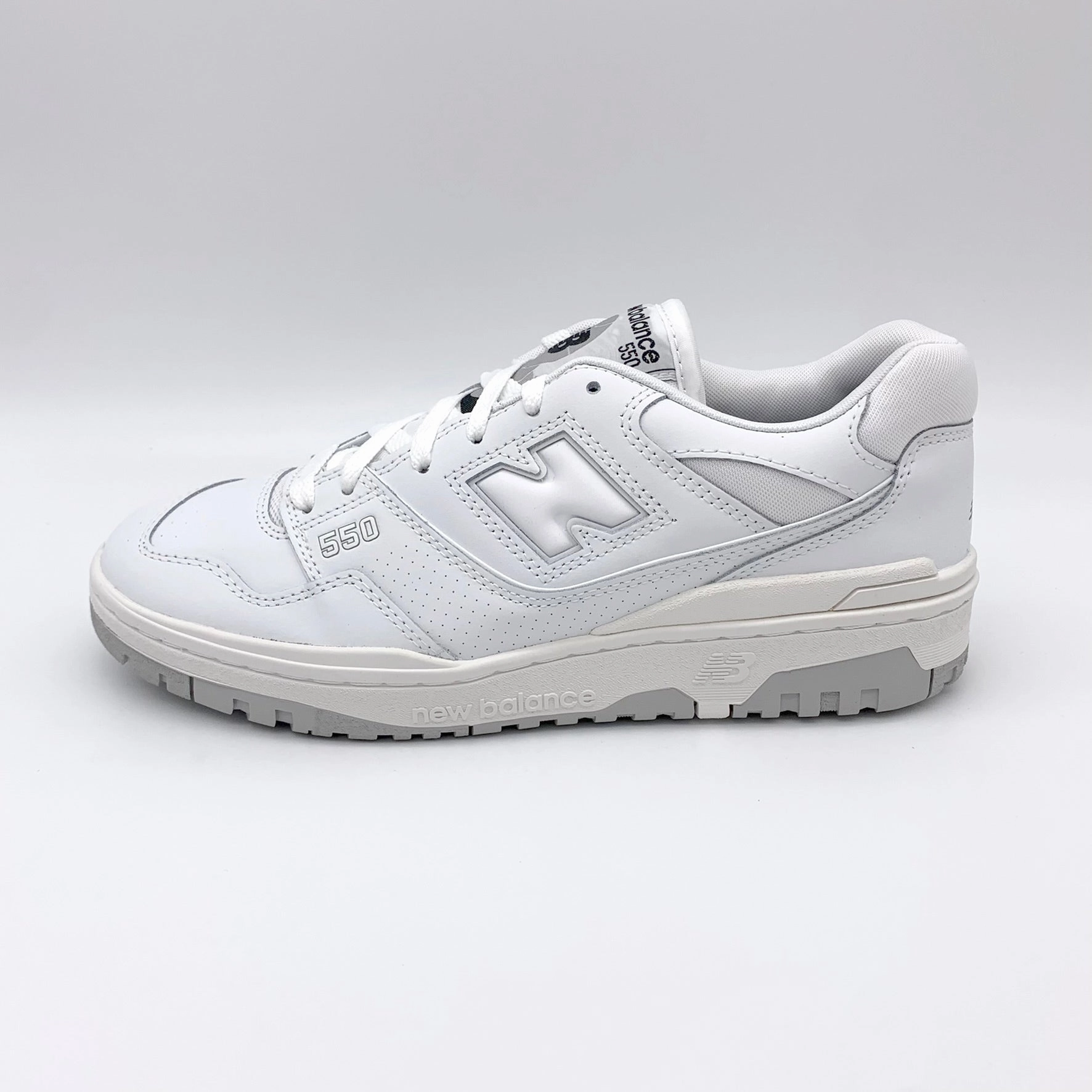 New Balance 550 White Grey 2011 Basketball Shoes