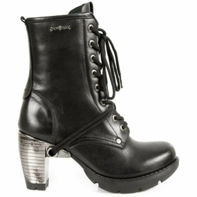 Stiefel Für Extreme Kälte New Rock Schuhe Damen- Stiefelette Stiefel Absatz Boots Gothic M.TR001-S1
