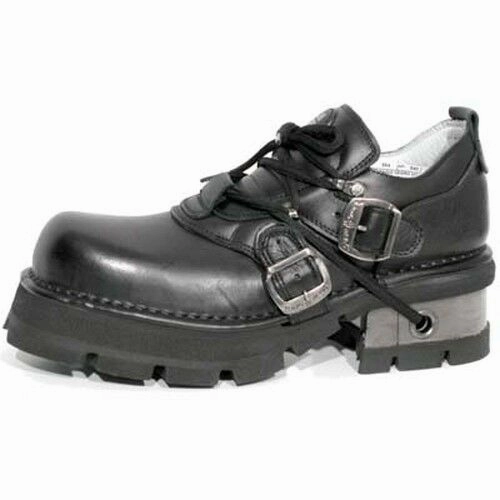 New Rock Schuhe Halbschuhe Boots Stiefel Gothic Leder M-994-C1 Pepe Stiefel