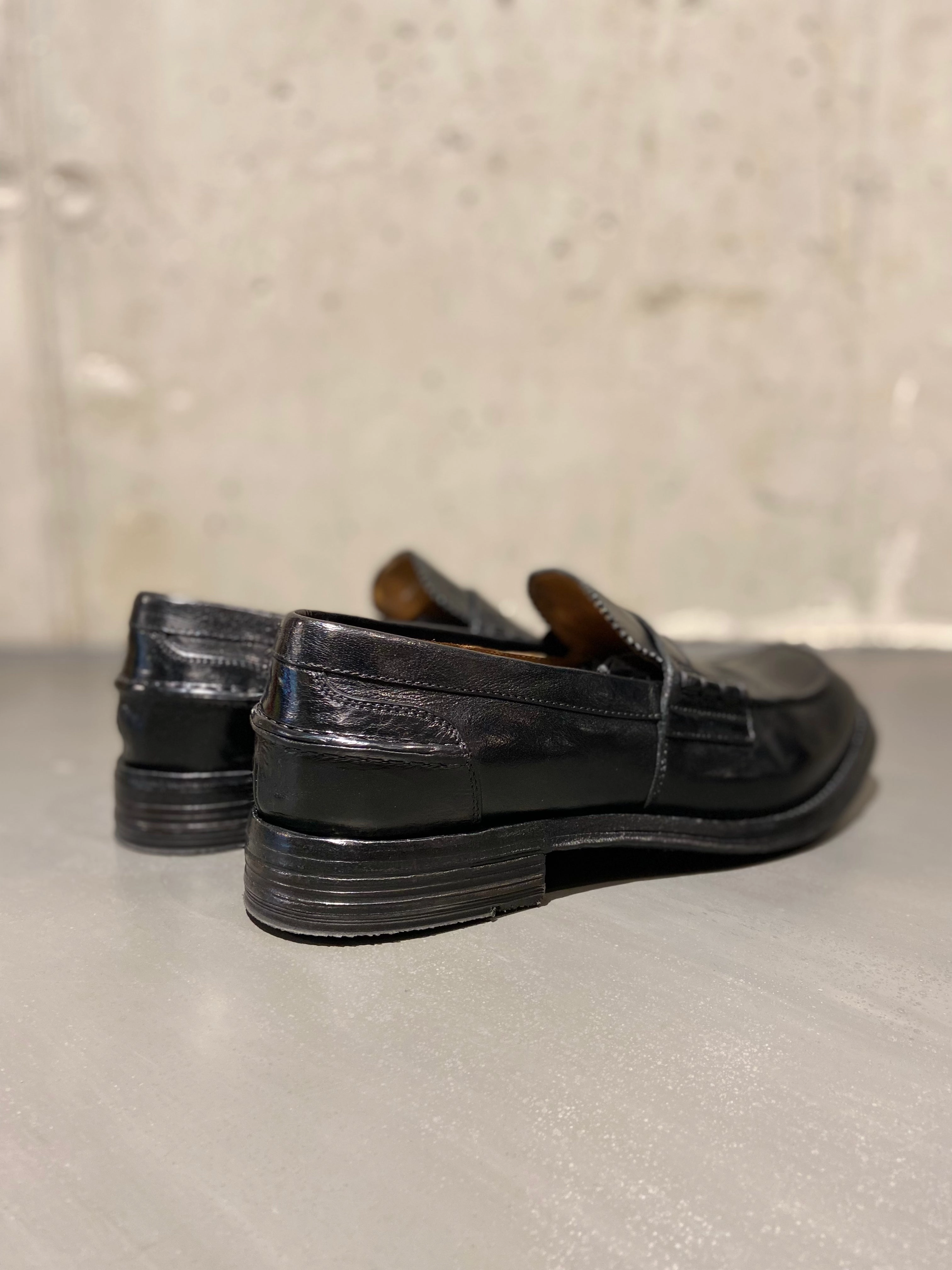 OFFICINE CREATIVE BALANCE/011 PENNY LOAFER BLACK Penny Loafers Tassel