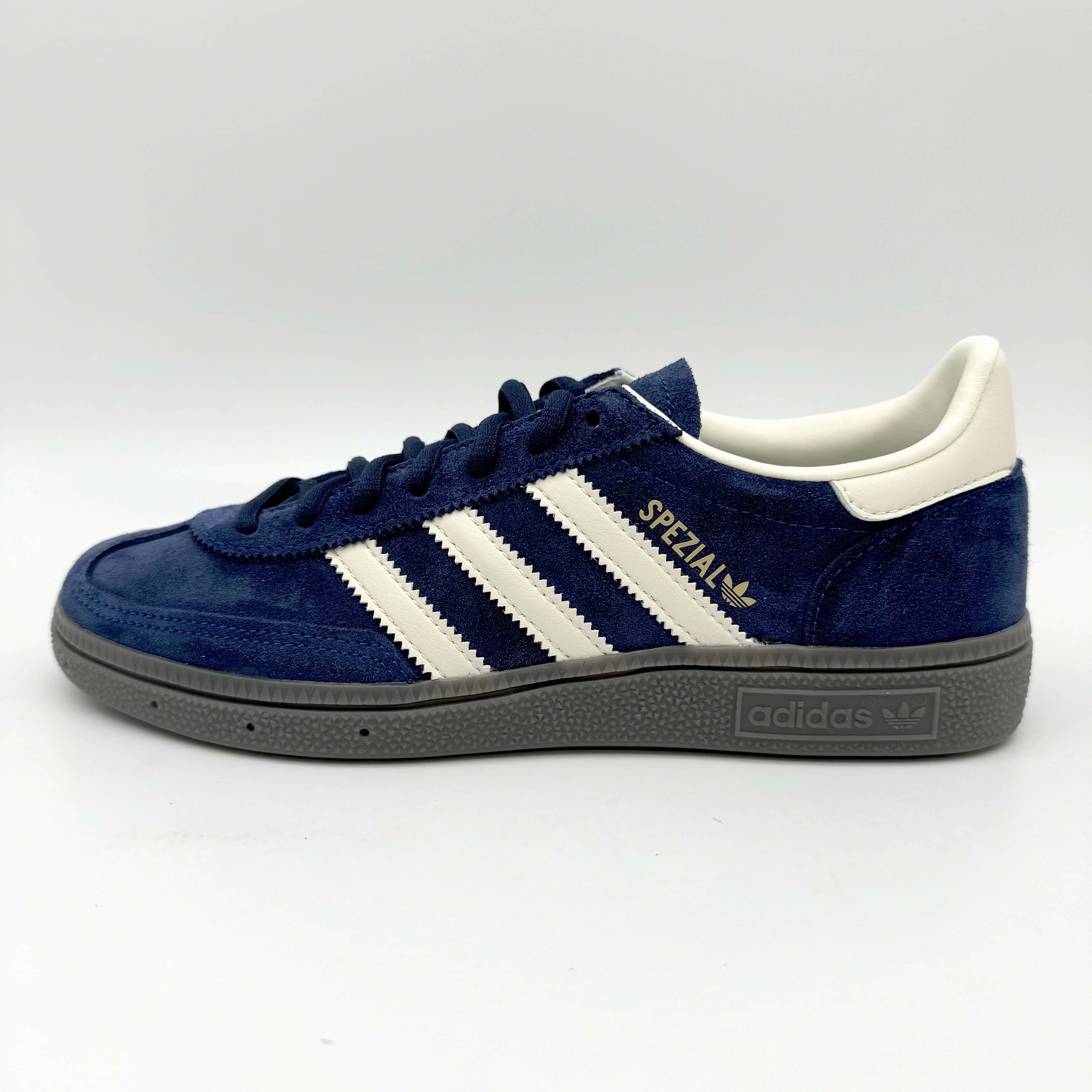 adidas Handball Spezial Night Indigoblau Weiße Sneaker Plateau