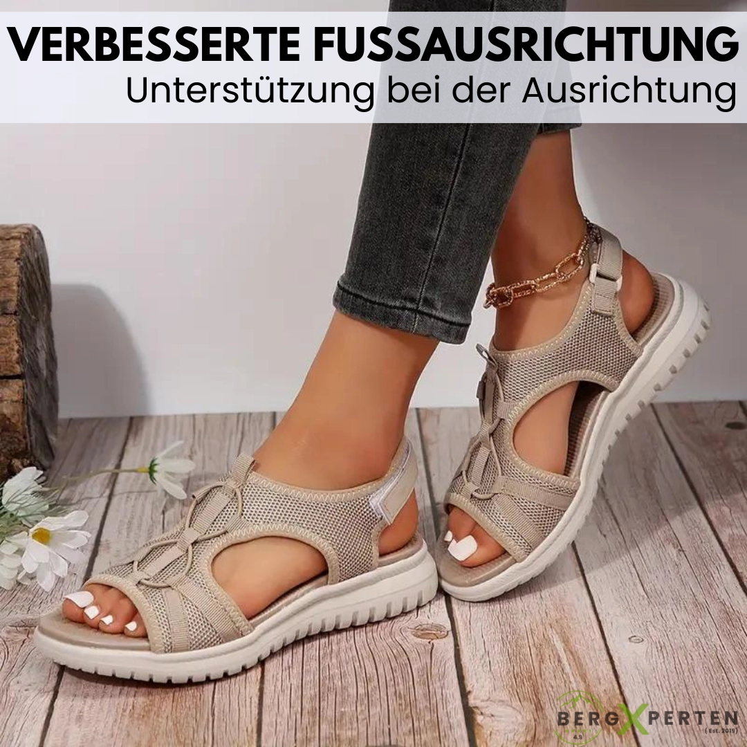 OrthoCloud - ergonomische Schmerzlinderungs-Sandalen Fußabdrücke In Sandalen Entfernen