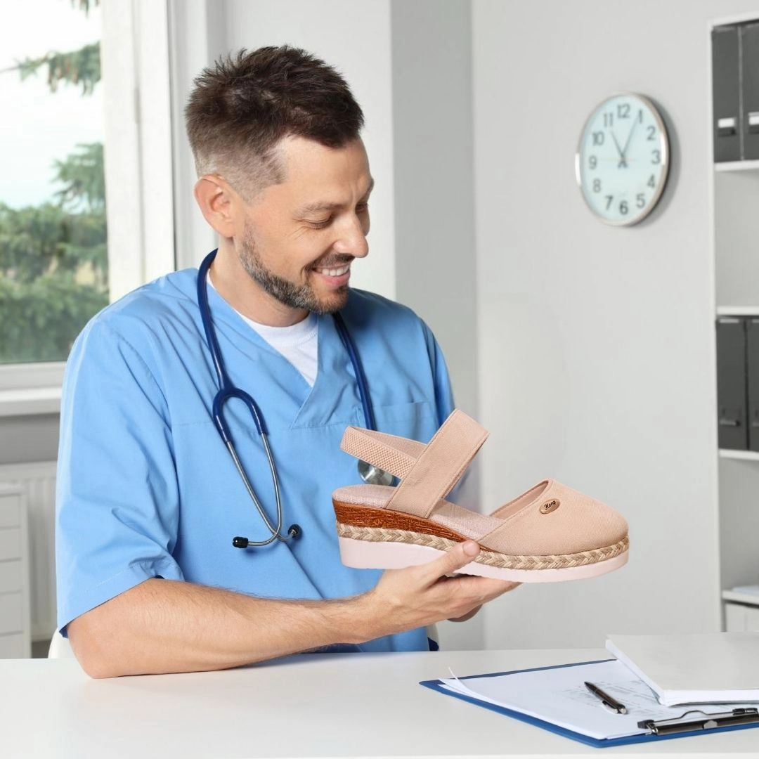 OrthoStella - ergonomische & rutschfeste Sandalen zur Schmerzlinderung Sandalen Für Problemfüße