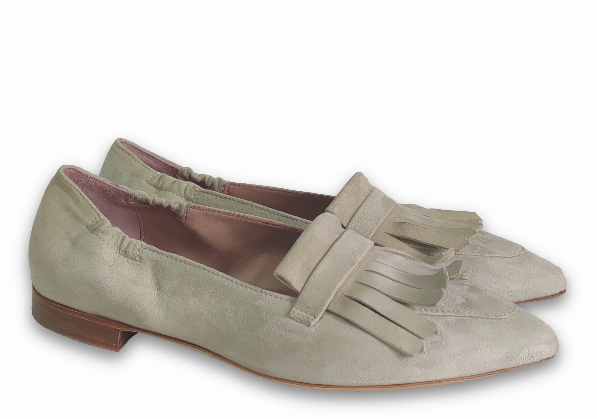 Ballerina Alice Suede Beige Dico Copenhagen Loafers