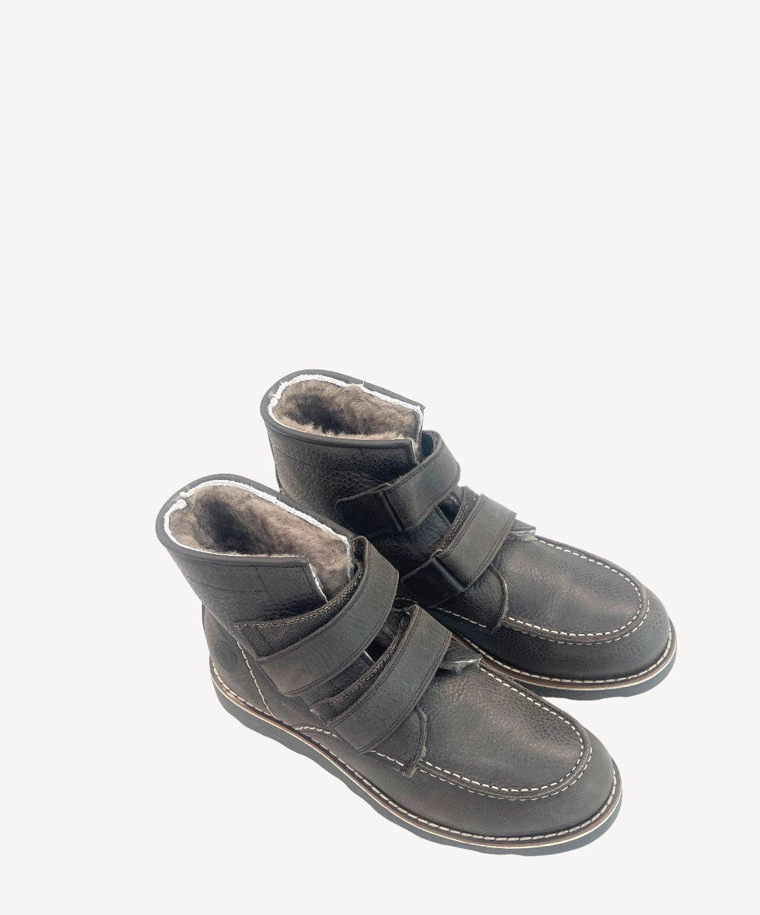 Vewrdecchia Klett Stiefel Lammfell geftter braun Stiefel Ice