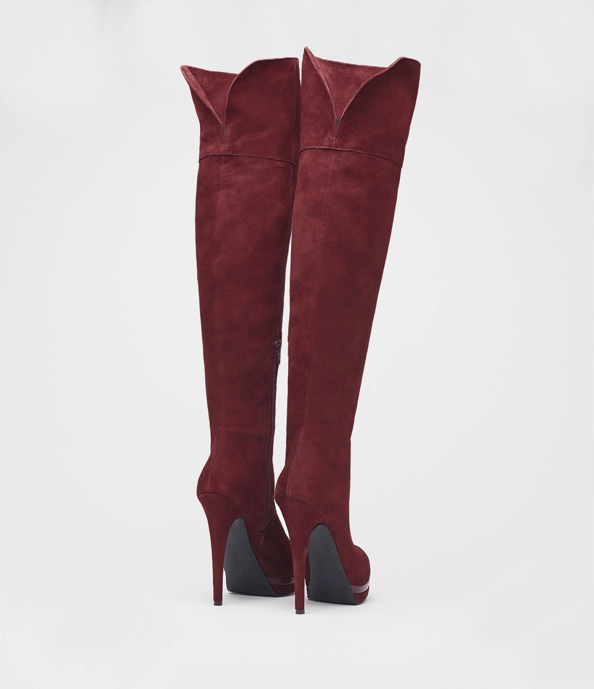 Daytona M Star Gtx Stiefel Overkneestiefel Velours Delilah bordeaux