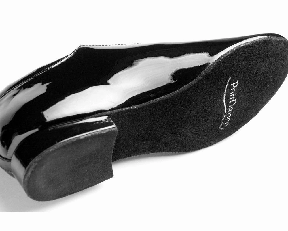 PD020 PREMIUM Tanzschuhe in Black Patent Lederschuhe Softies
