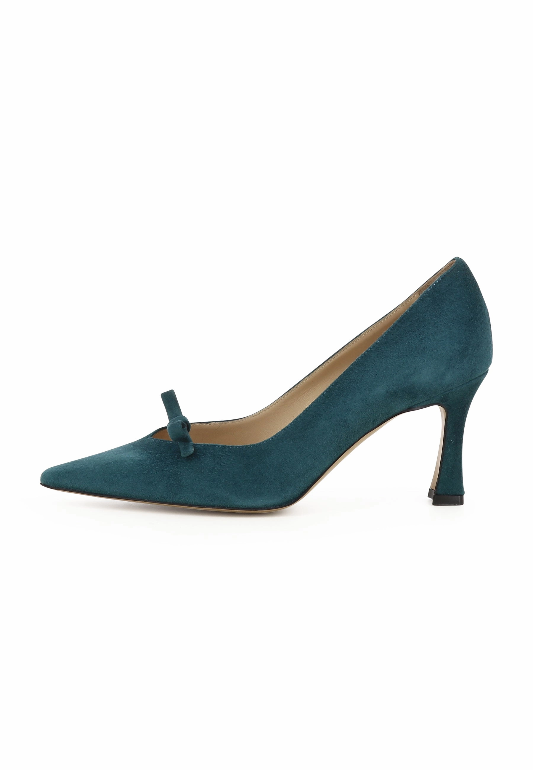 PENELOPE Damen Pumps  -  Rauleder Petrol Effects Of Wearing High Heels