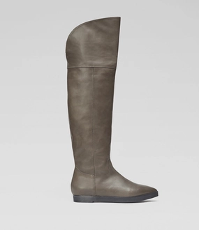 Rst Stiefel Overkneestiefel Lou taupe